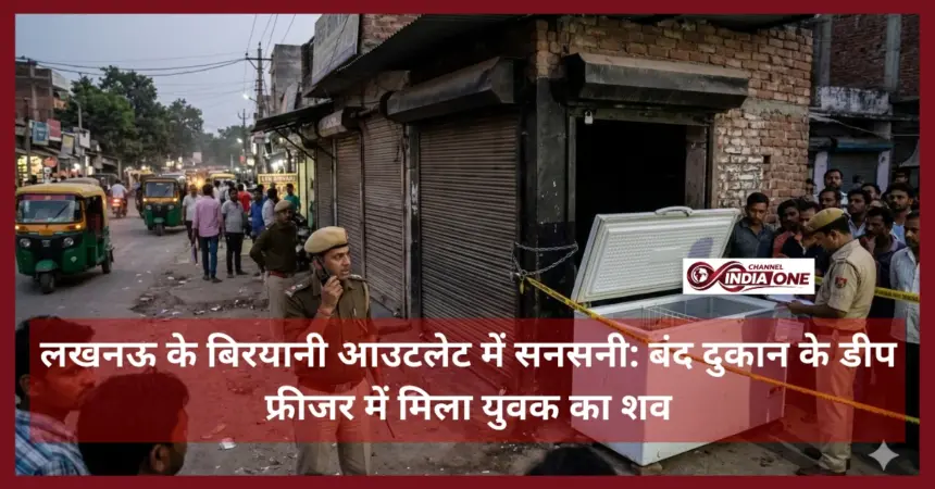 Dead body found in biryani shop