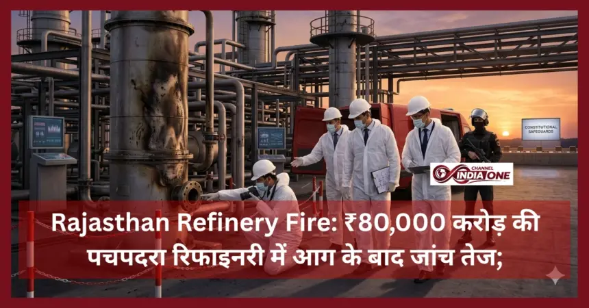 Rajasthan Refinery Fire