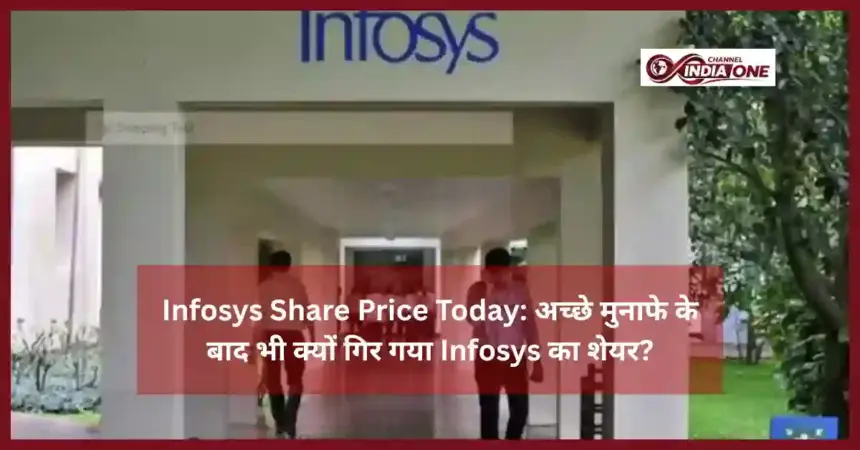 Infosys Share Price Today