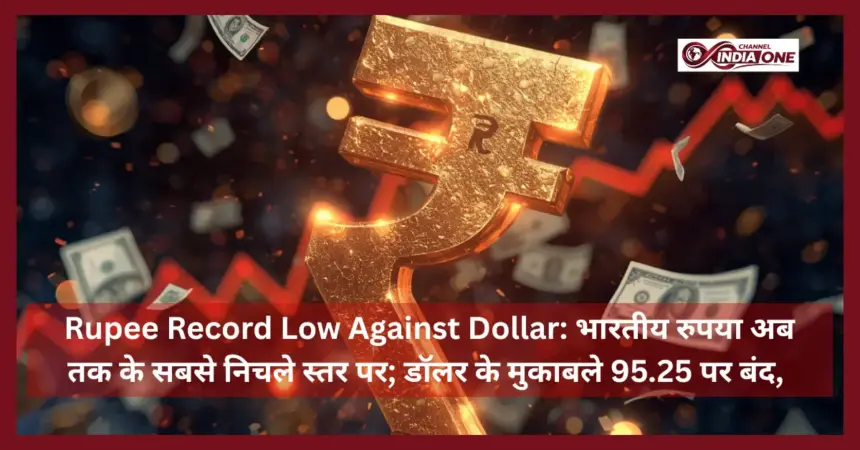 Rupee Record Low Against Dollar